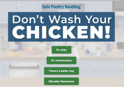 Don't Wash Your Chicken banner image